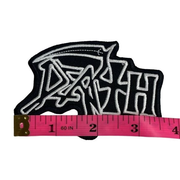 Death Rock Metal Band Embroidered Patch - Picture 2 of 4